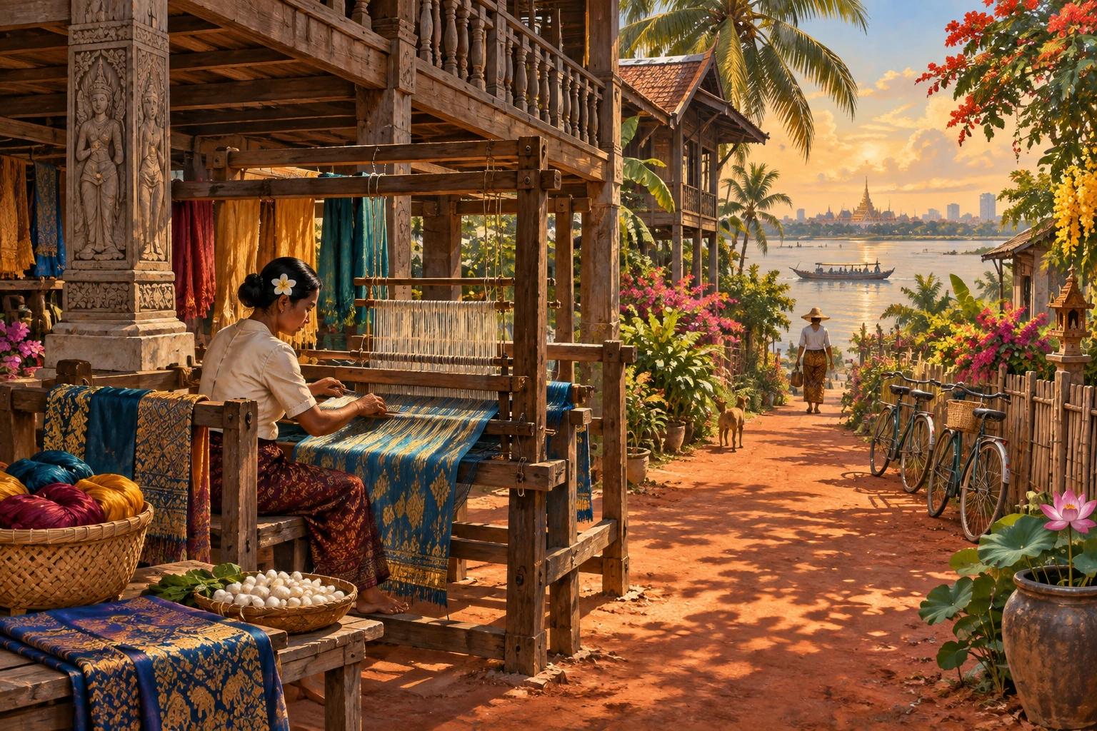 Illustrated Koh Dach Silk Island