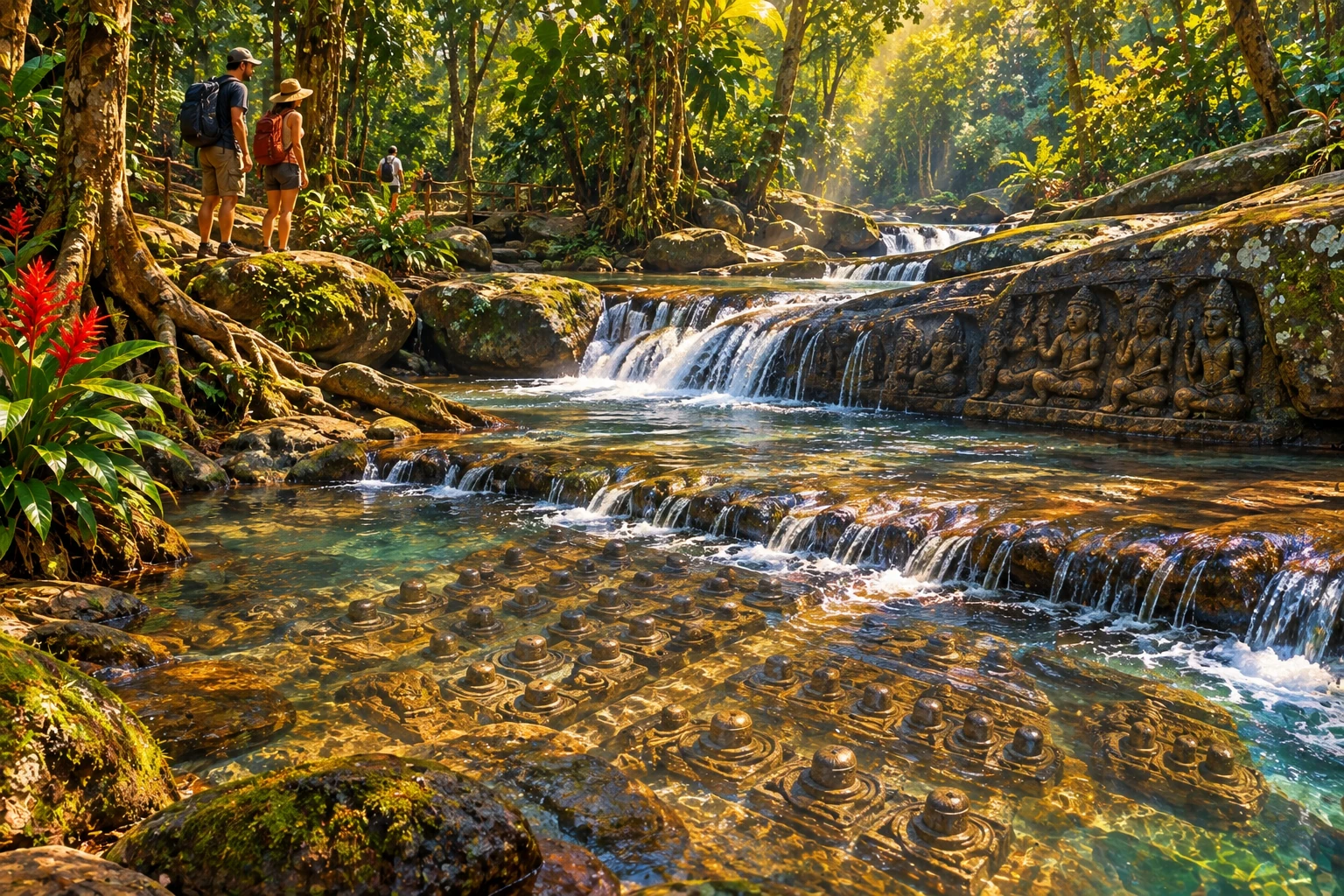 Illustrated Kbal Spean