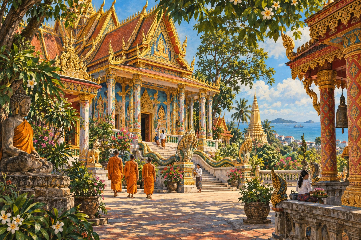 Illustrated Wat Krom