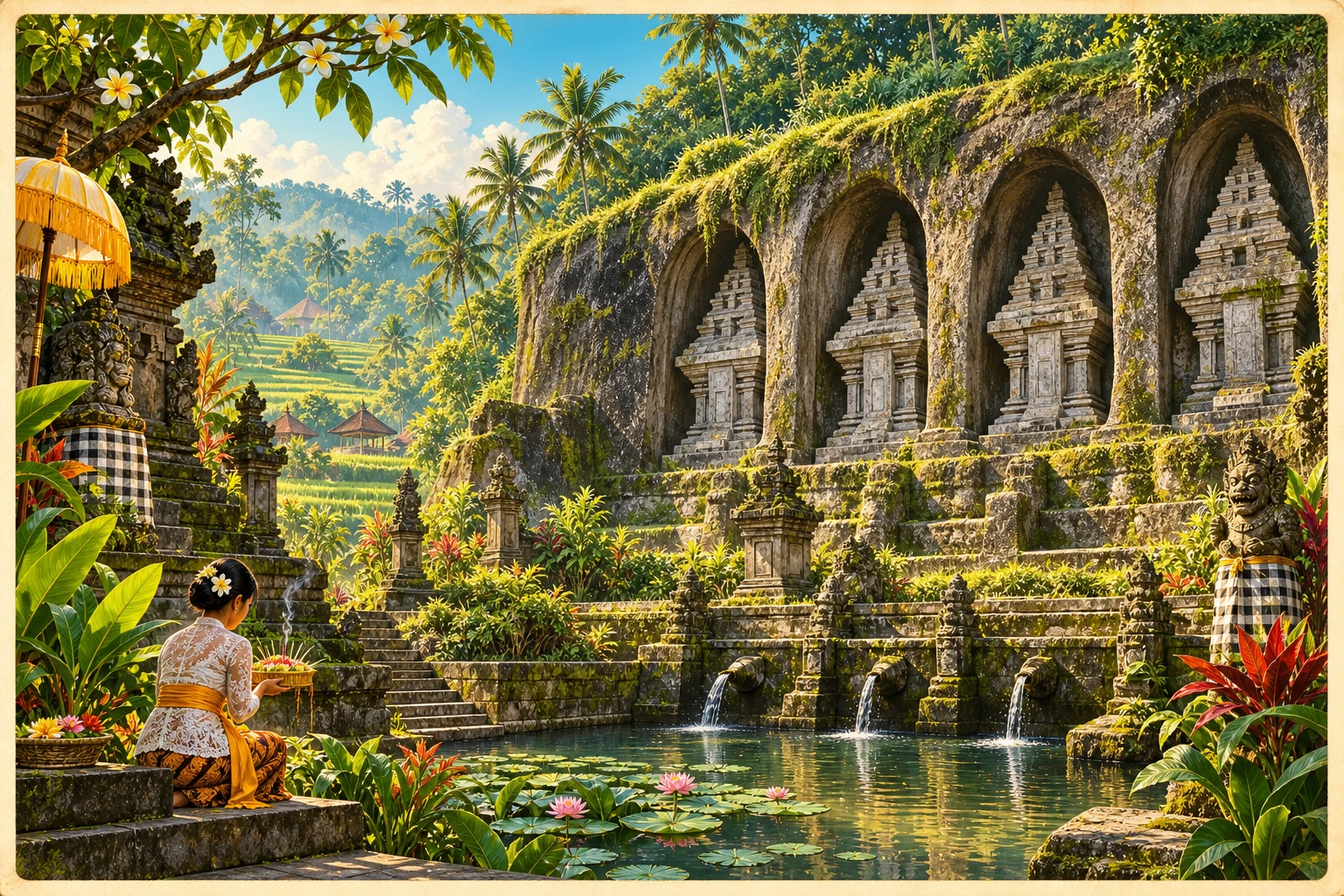 Illustrated Gunung Kawi