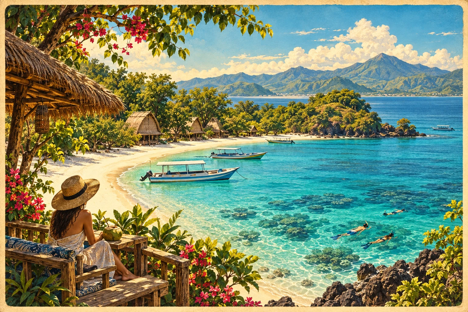 Illustrated Gili Nanggu