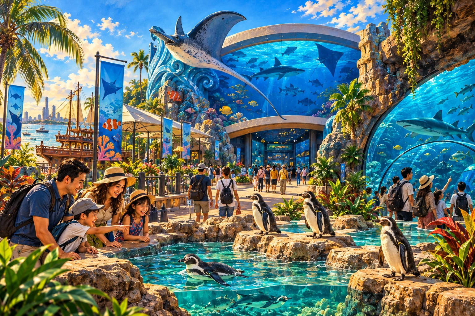 Illustrated Sea World Ancol