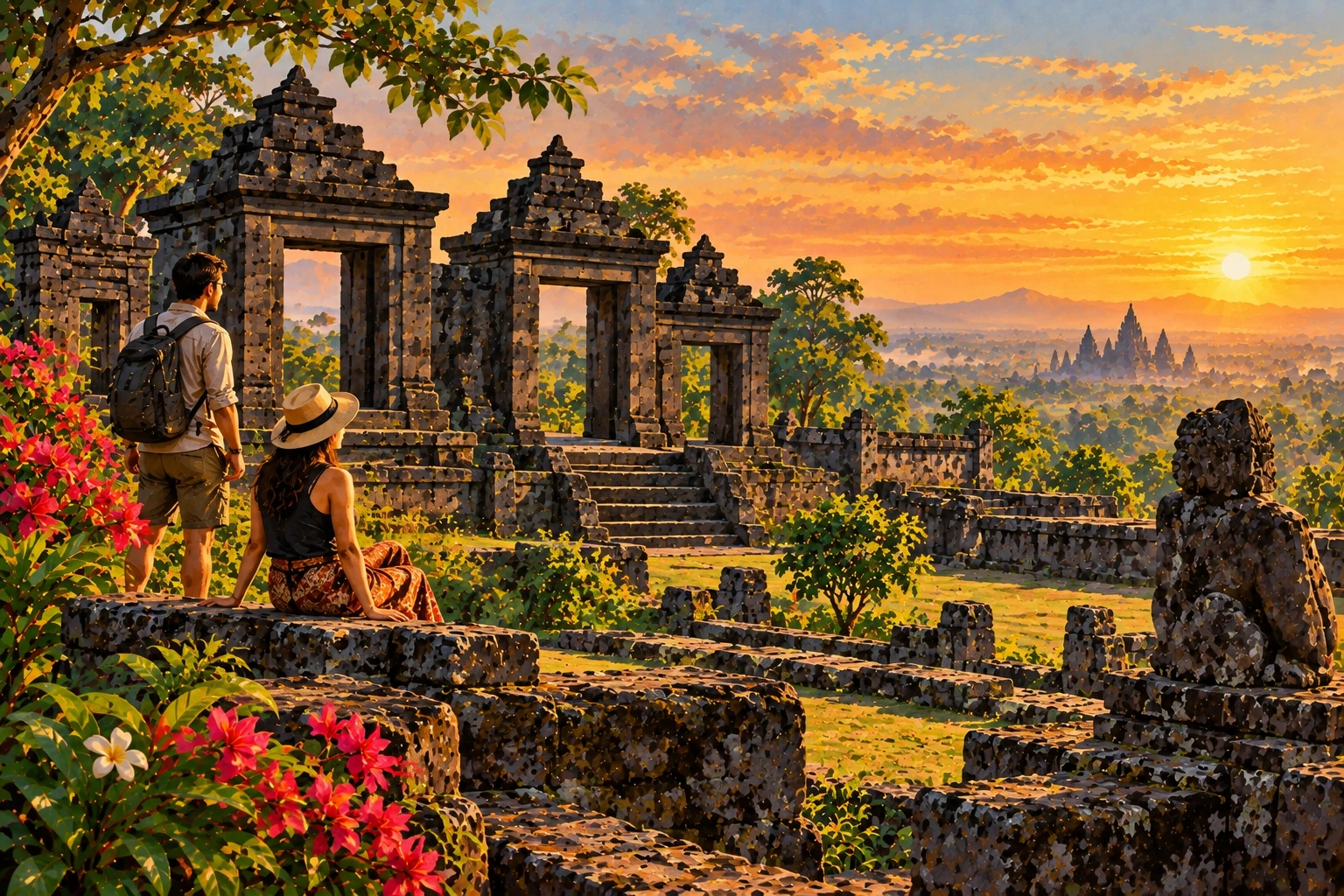 Illustrated Ratu Boko