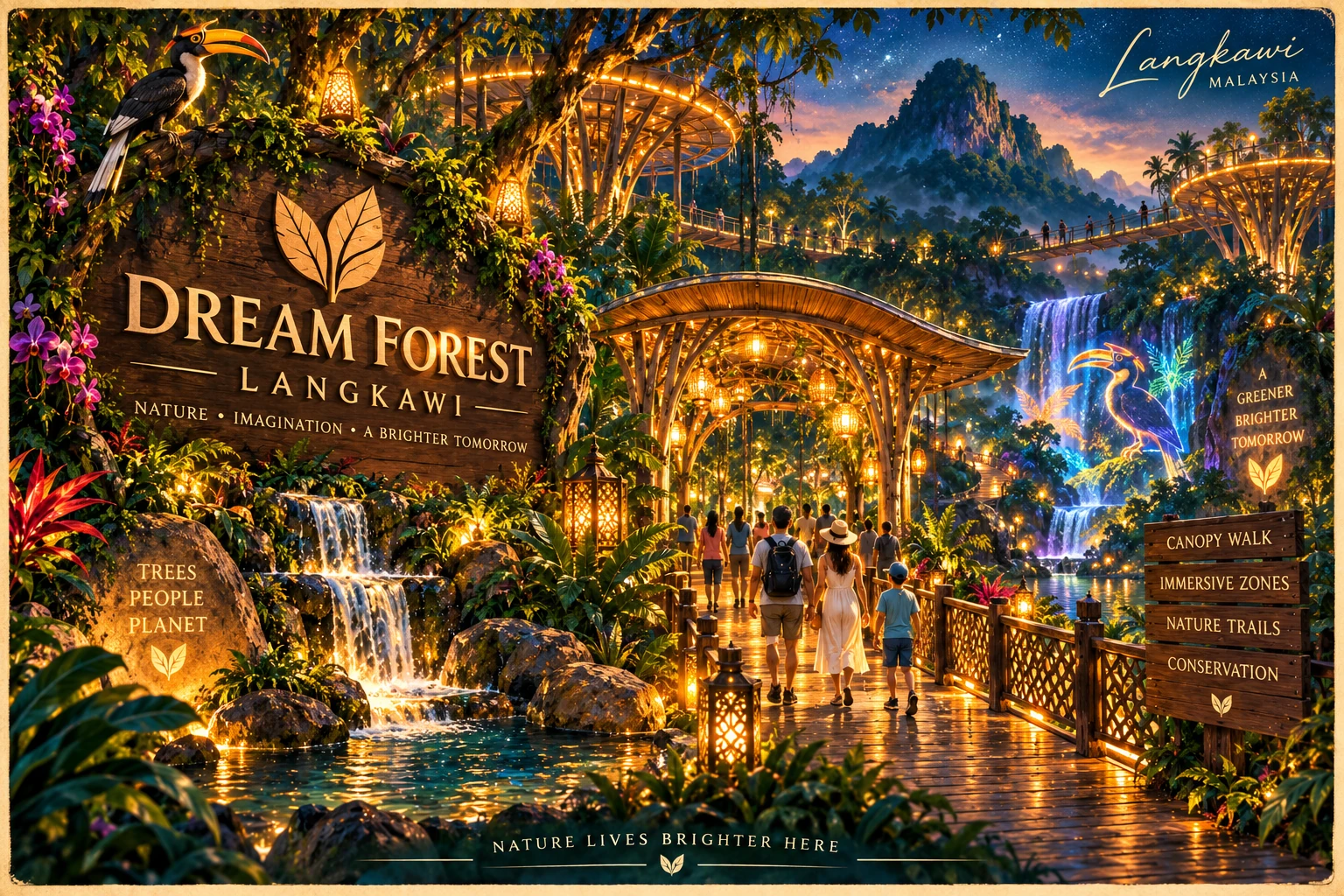 Illustrated Dream Forest Langkawi in Langkawi, Malaysia