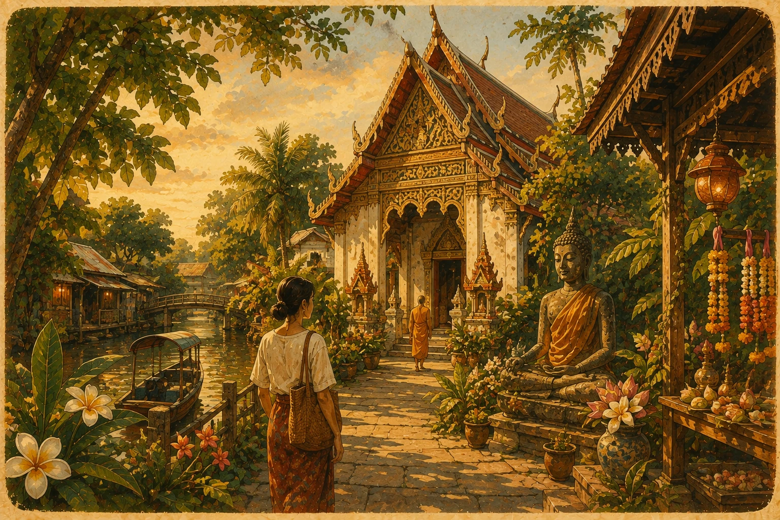 White prang at Wat Phutthaisawan