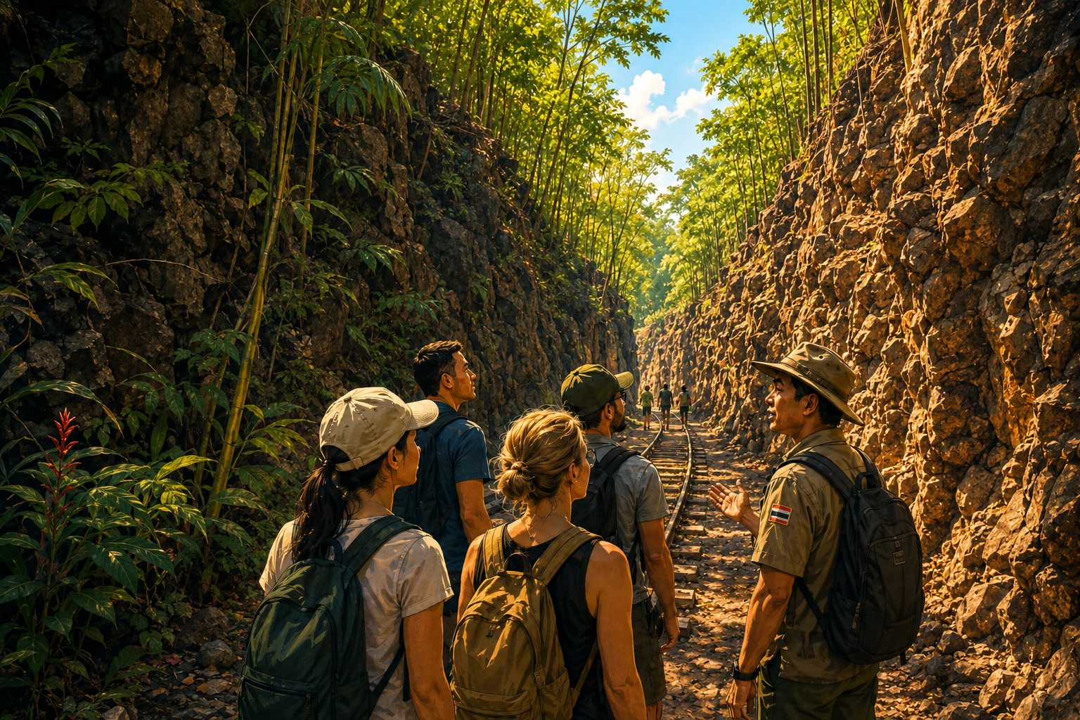Guided hike through Hellfire Pass