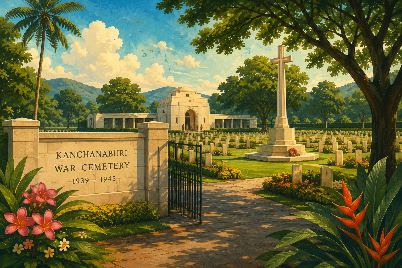 Kanchanaburi War Cemetery