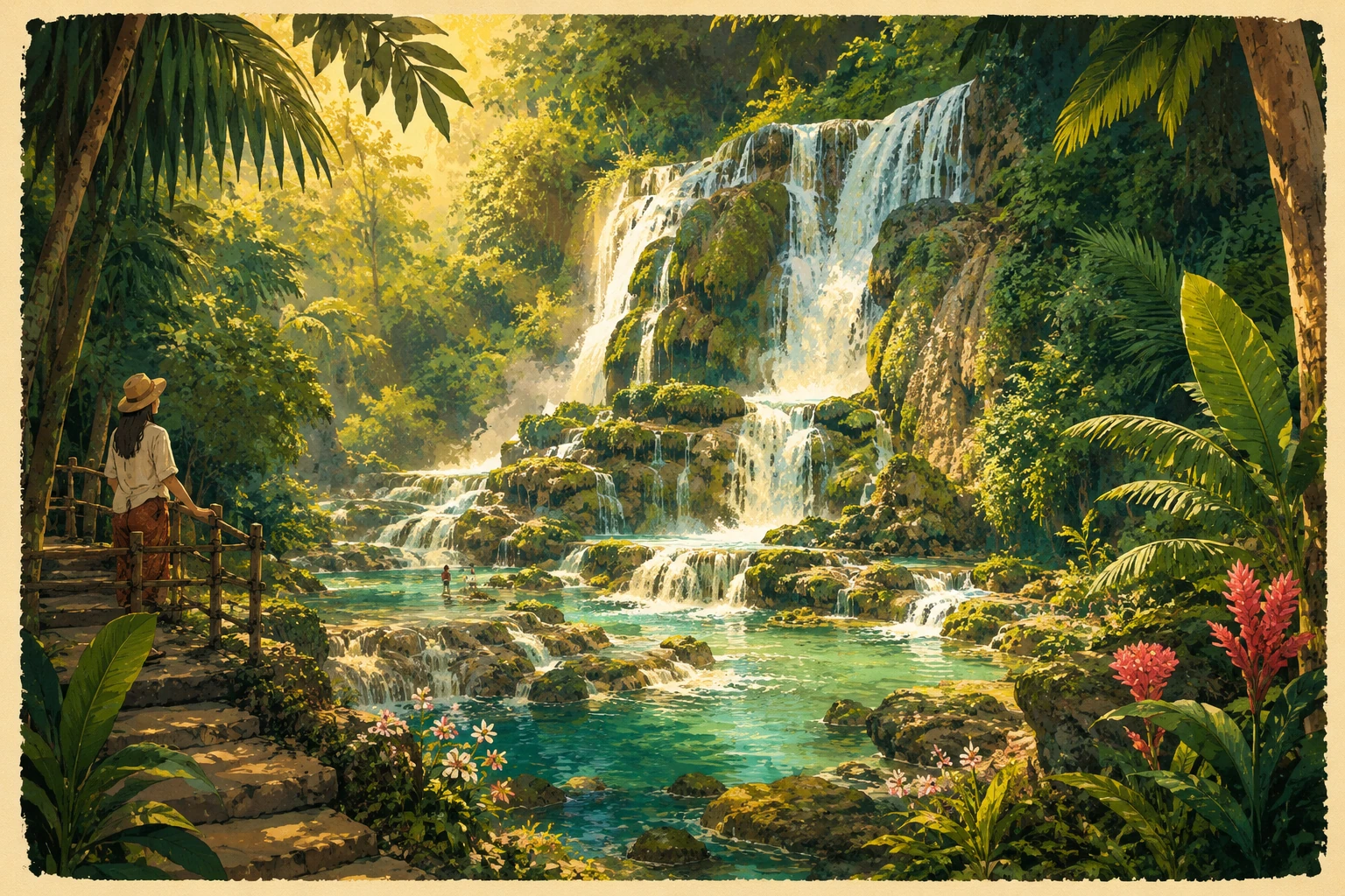 Sai Yok Noi waterfall near Nam Tok