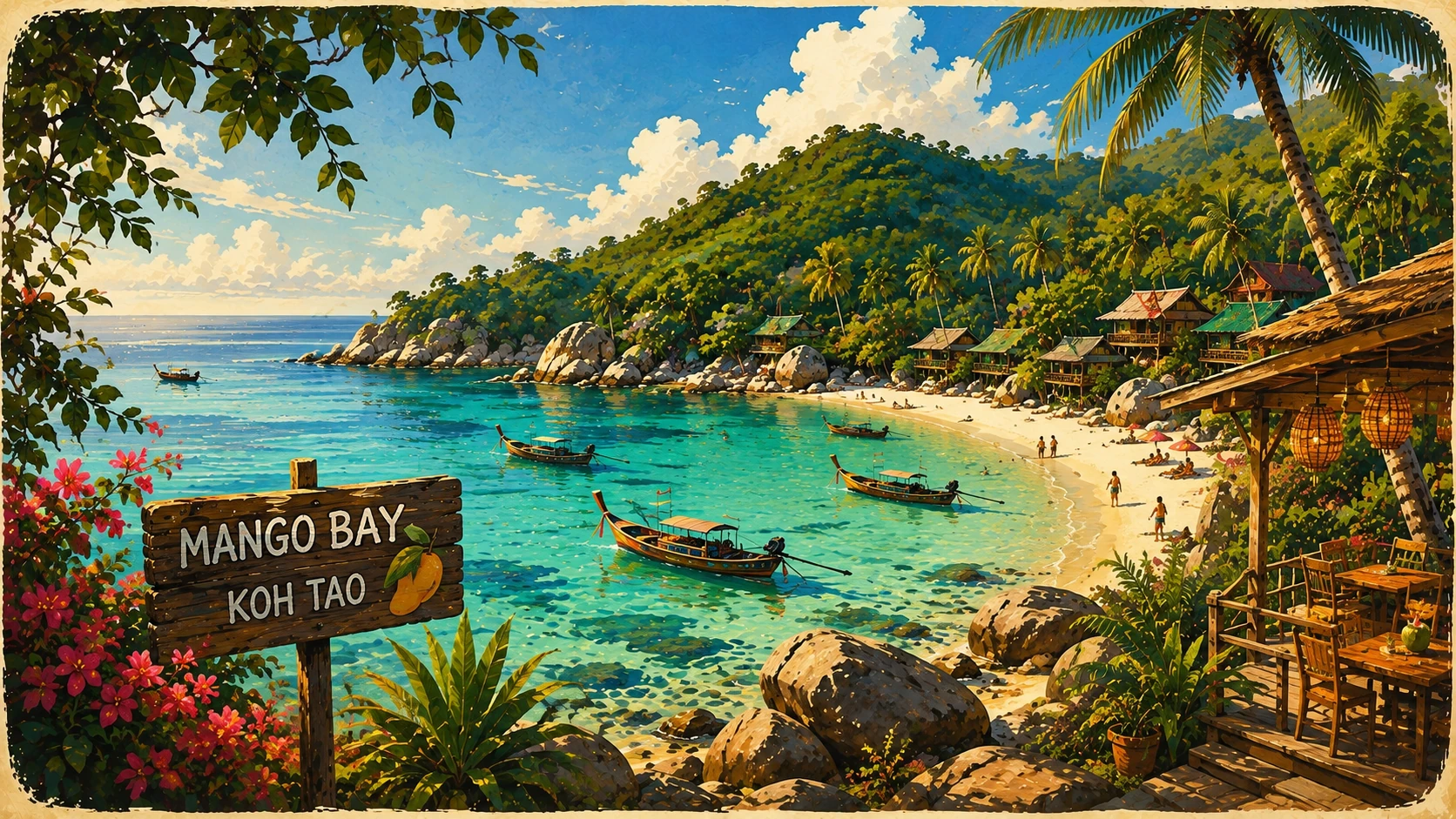Mango Bay on northern Ko Tao