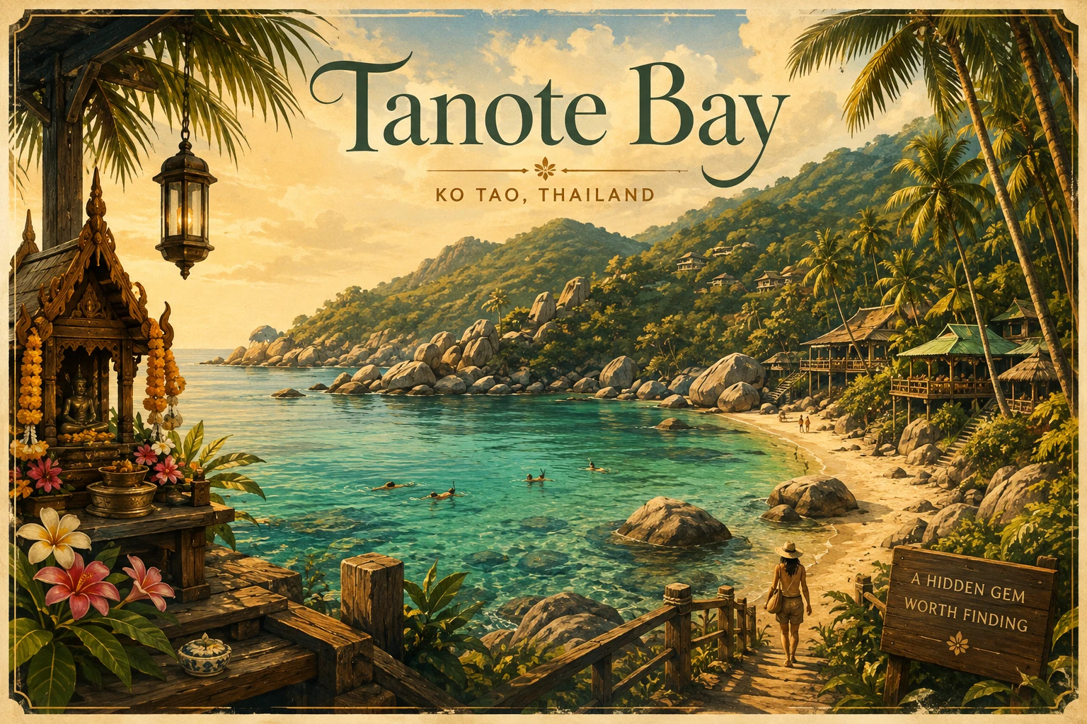 Granite rocks at Tanote Bay