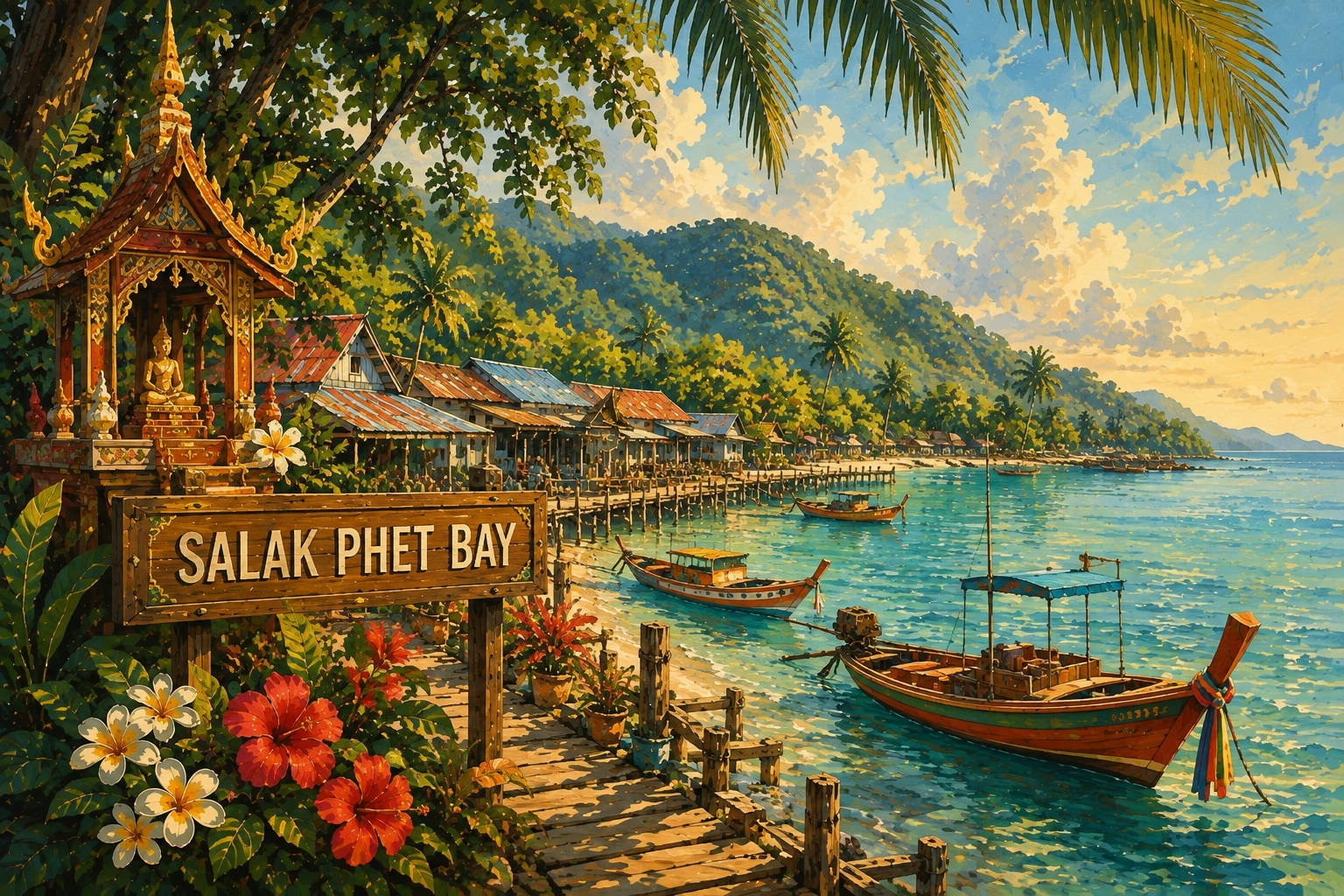 Quiet Salak Phet Bay on southeastern Koh Chang