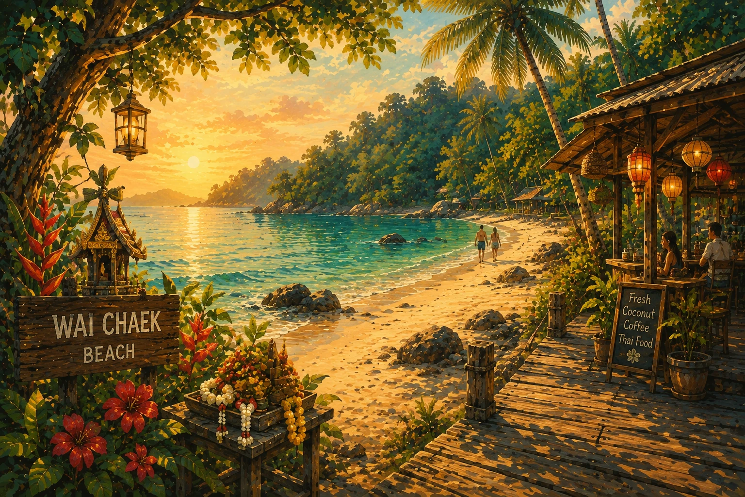 Secluded Wai Chaek Beach on Koh Chang