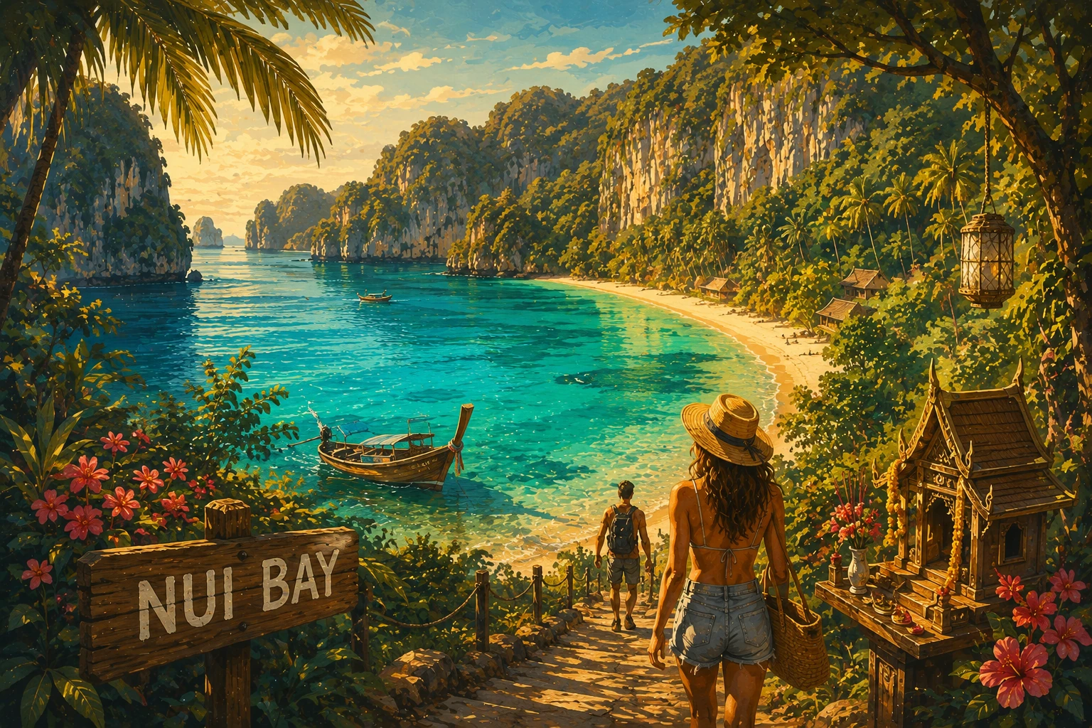 Small Nui Bay on Koh Phi Phi