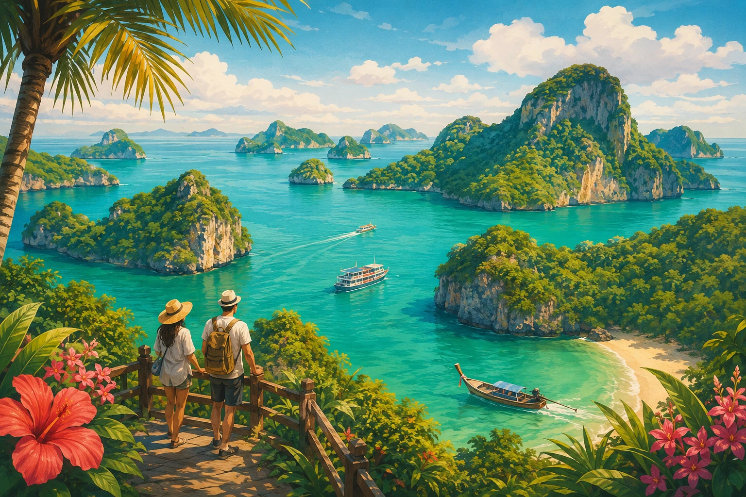 Limestone islands of Ang Thong Marine Park