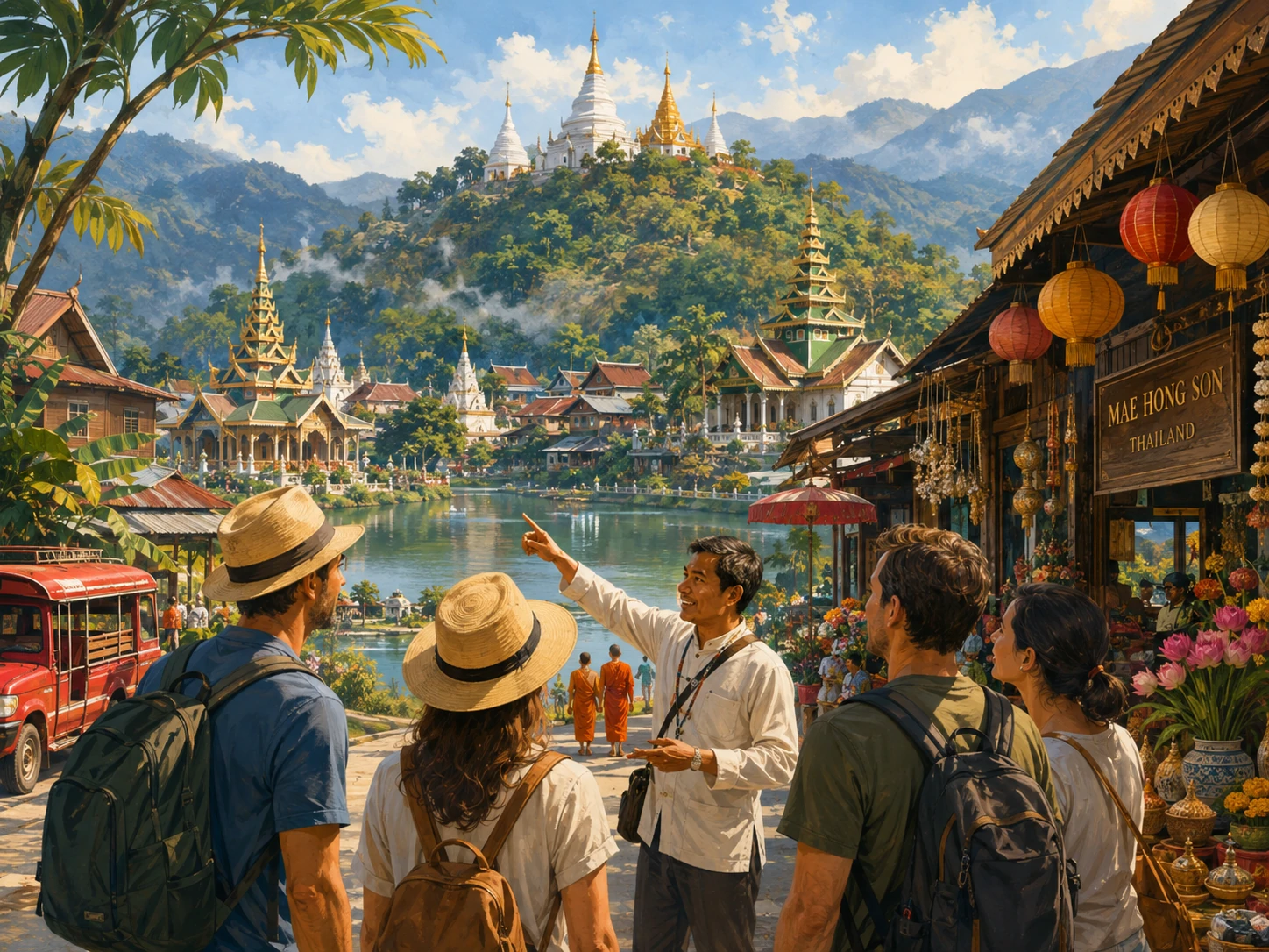 Guided highlights tour in Mae Hong Son
