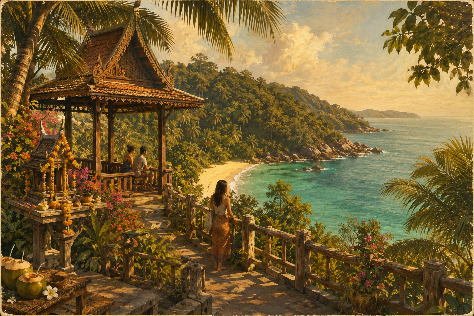 Laem Singh viewpoint overlooking Phuket coast