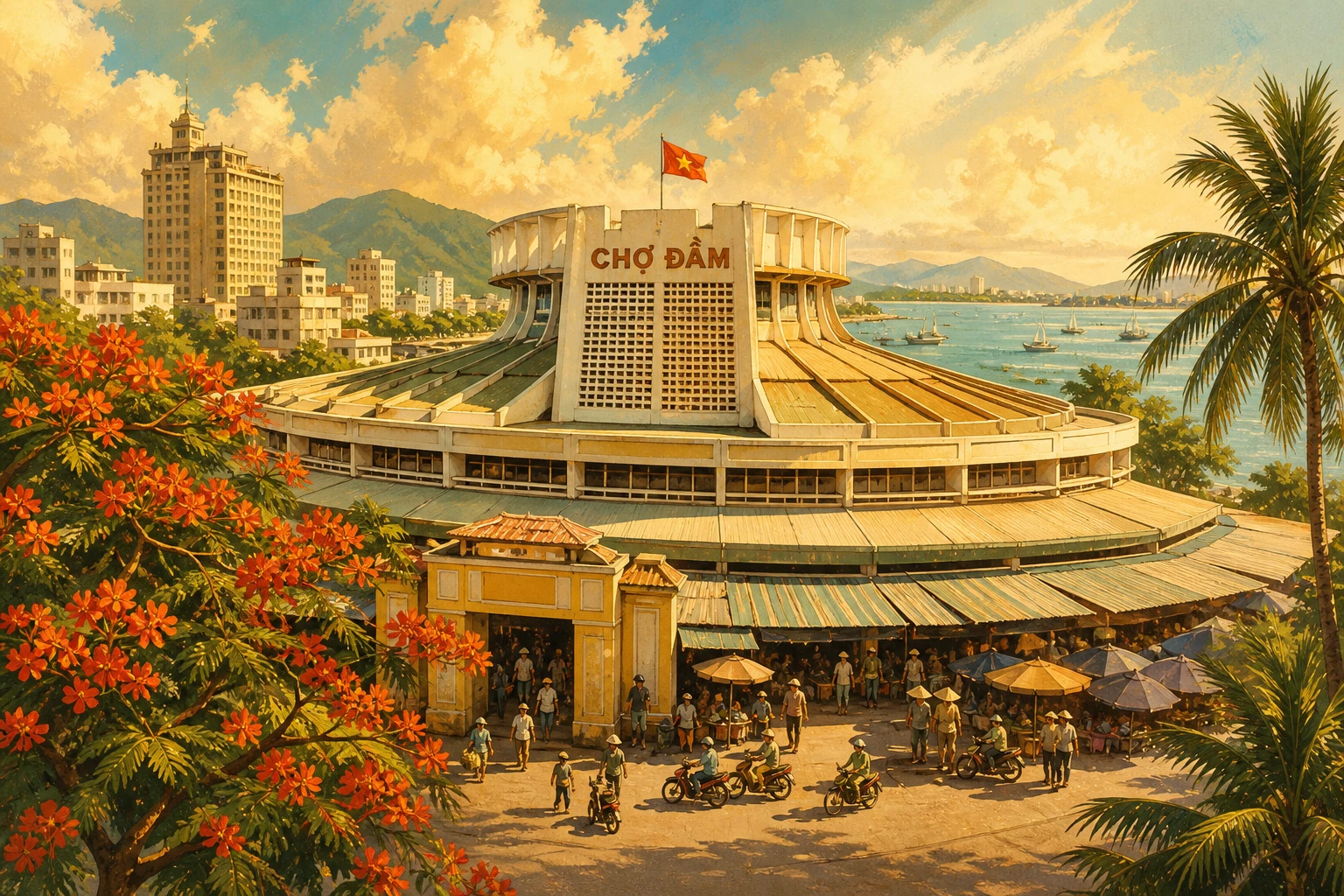 Illustrated view of Vinwonders Nha Trang in Nha Trang