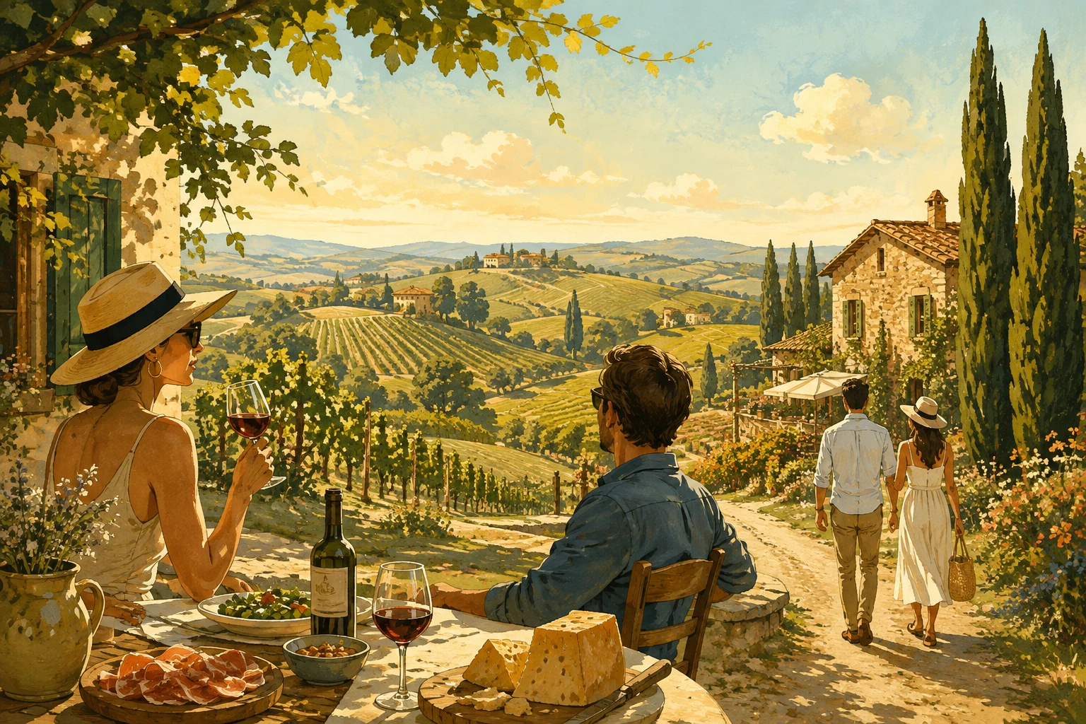 Parma countryside day trip with Torrechiara Castle, cheese aging, prosciutto rooms, villages, hills, and local lunch